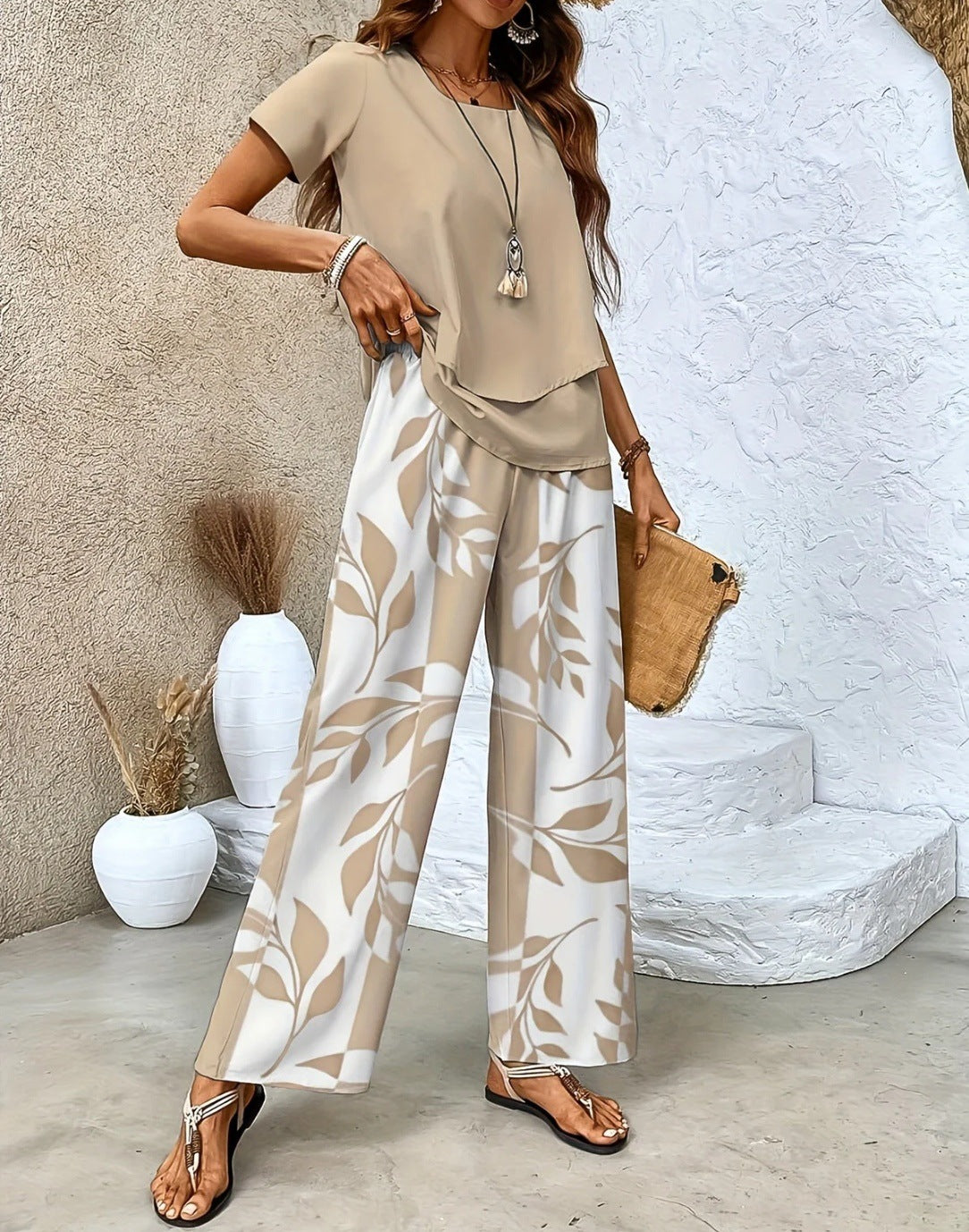 Brenda™ | Elegant 2-Piece Summer Set