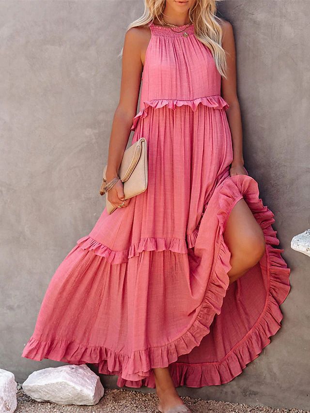 CHERRY™ - Flow & Flutter Maxi Dress