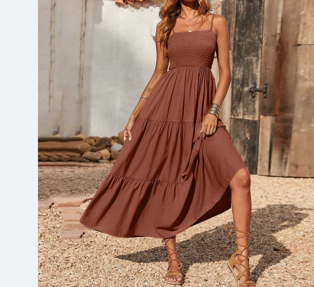 FIORELLE™ – Vintage Shirred Sundress