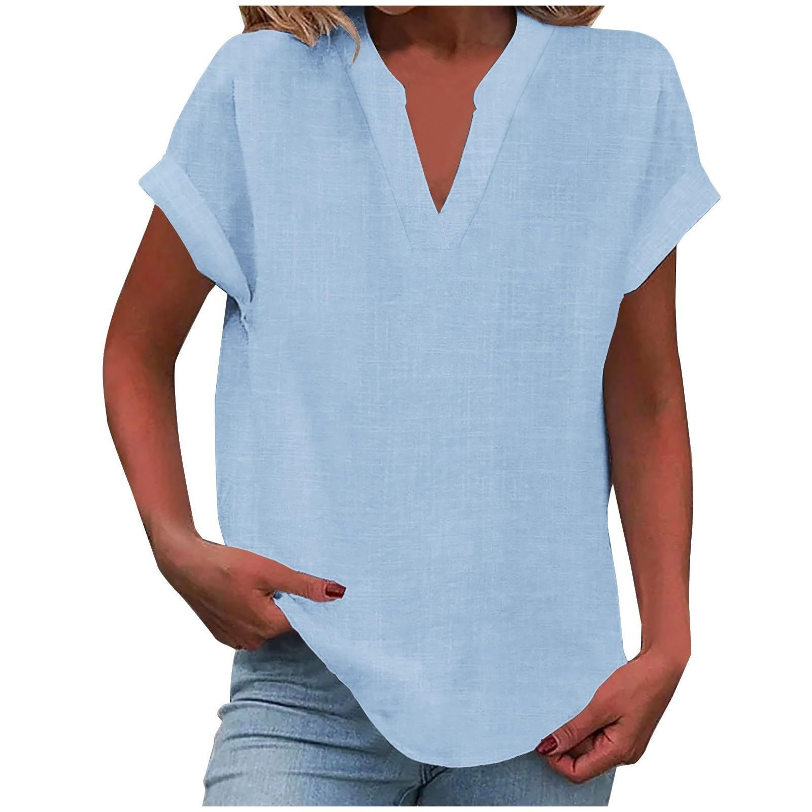 Xavinah | V-Neck Blouse