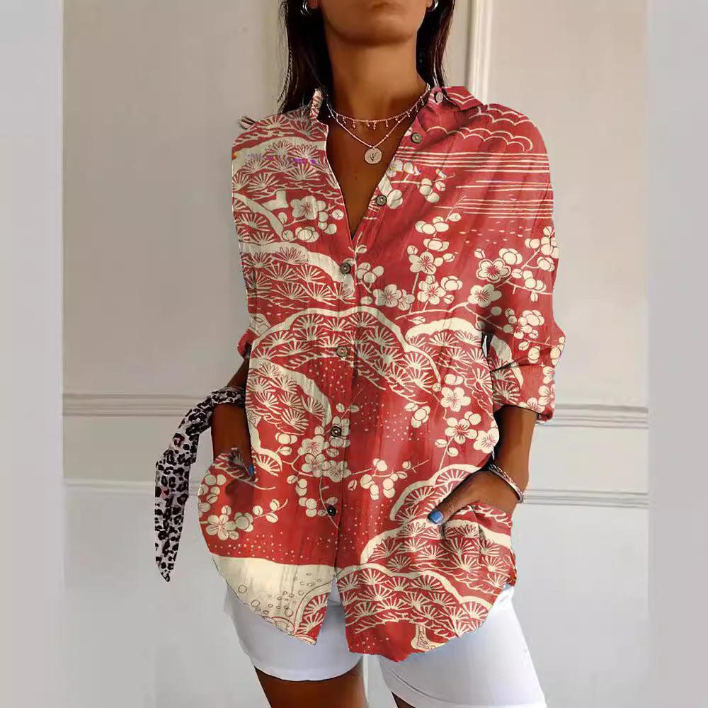 MELODIE™ – Floral Button Shirt
