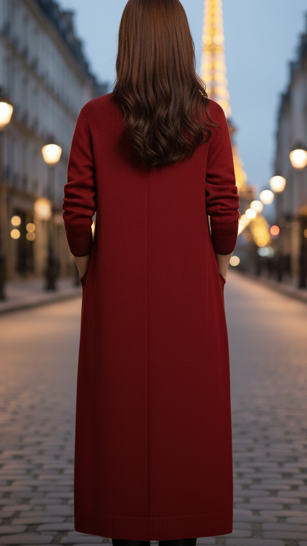 Elena | Functional Pockets Longline Coat