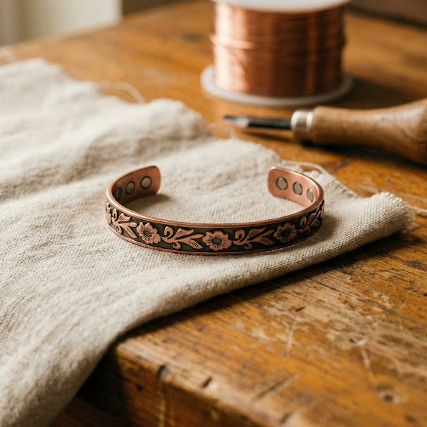 Sphere Copper Bracelet