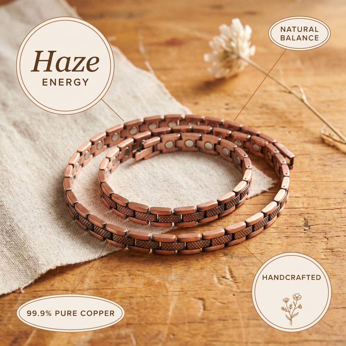 Haze Copper Necklace