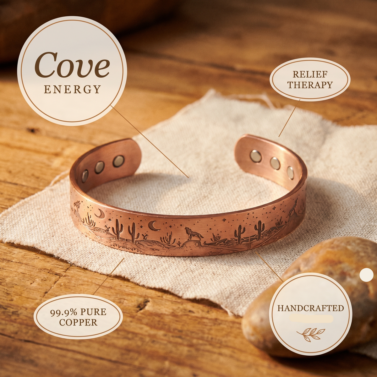 Cove Copper Bracelet