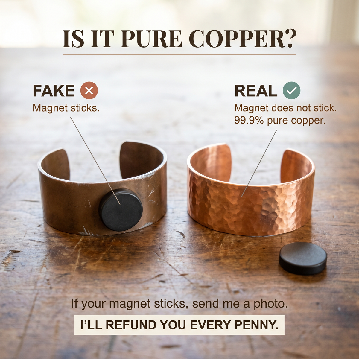 Current Copper Bracelet