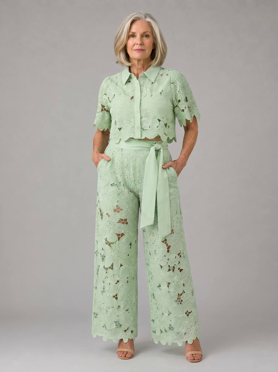Holly Elegant Lightweight Two-Piece Set