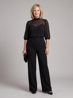 Emma Sophisticated Black Three-Piece Set