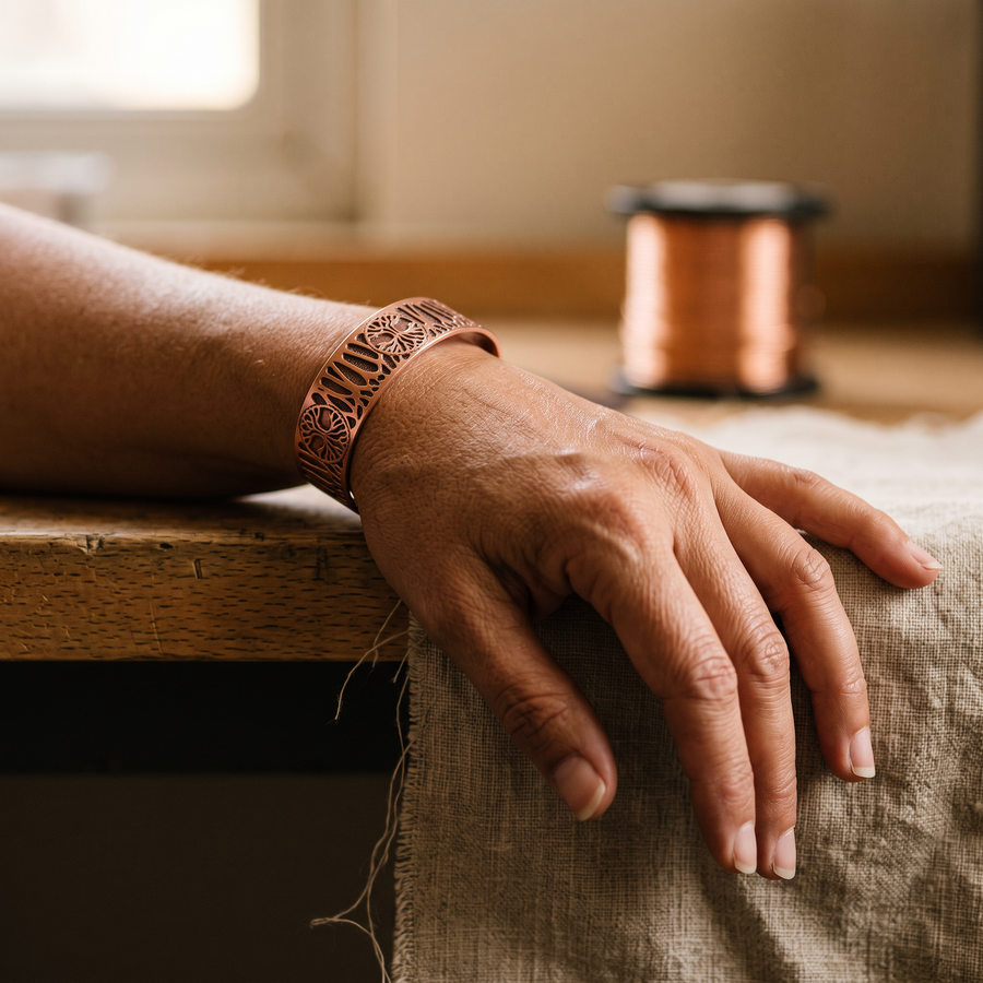 Vine Copper Bracelet