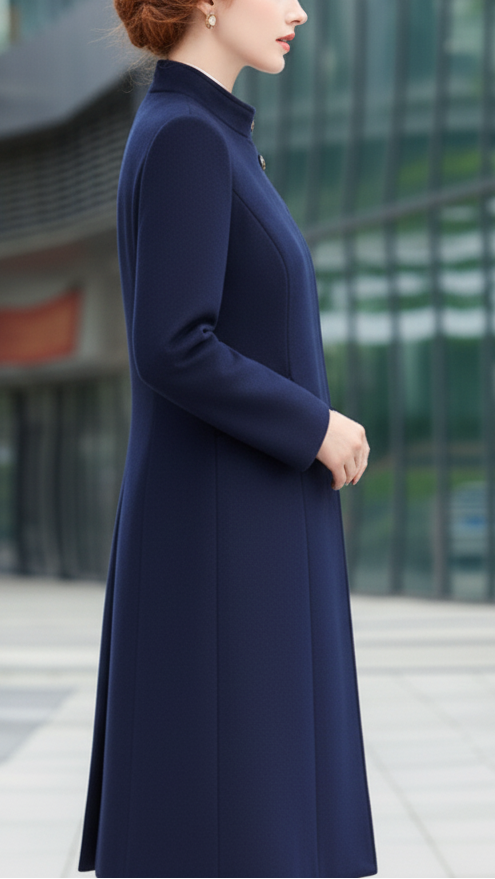 Sophia | Button Maxi Coat