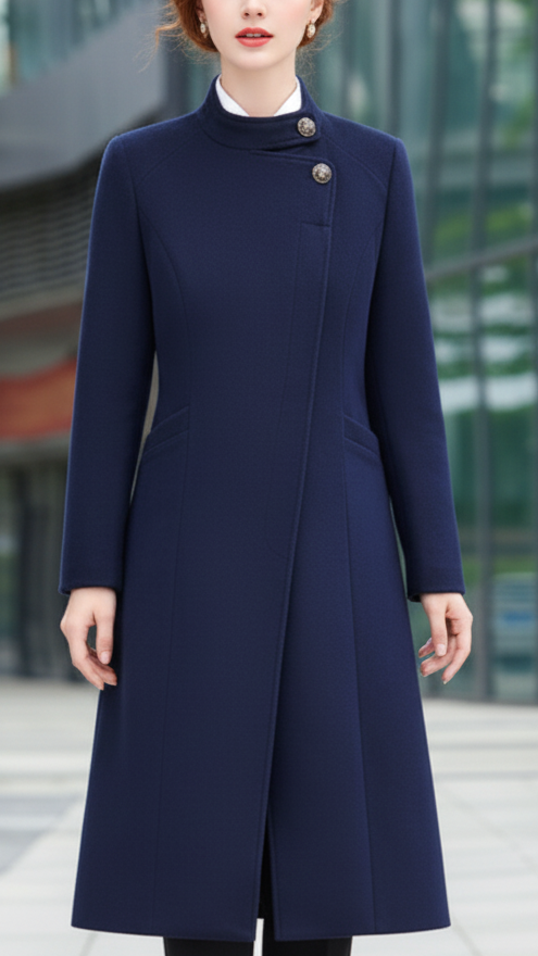 Sophia | Button Maxi Coat