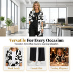 Haley Elegant Three-Piece Floral Set