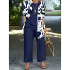 Haley Elegant Three-Piece Floral Set